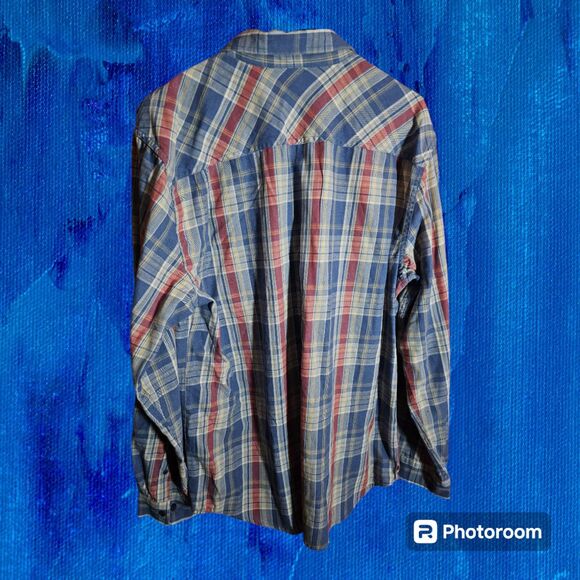 Weatherproof Plaid Button Down Shirt Size XL - Picture 2 of 2
